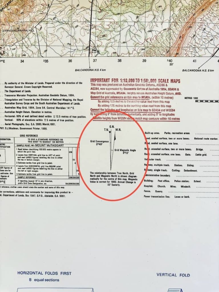 declination map legend